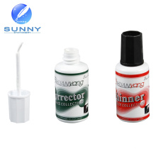 Hot Sale Non-Toxic Correction Fluid, Quick Dry Correction Pen with Brush